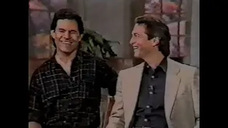 1990 A MARTINEZ and Roscoe BORN on Regis and Kathie Lee show