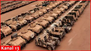 Bulgaria hands over 100 armored vehicles to Ukraine