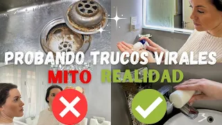 TESTING VIRAL TRICKS FOR THE HOME🏠 MYTH❌️ OR REALITY✅️ - MERY'S HOME