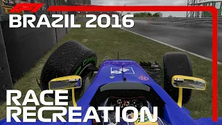 F1 2016 GAME: RECREATING THE 2016 BRAZILIAN GP