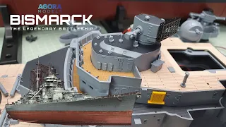 Agora Model's Bismarck: The Legendary Battleship - Pack 4 - Stages 33-44