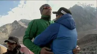 El Conquistador del Aconcagua 2011- Mikel Goñi: "Es que me caliento..."