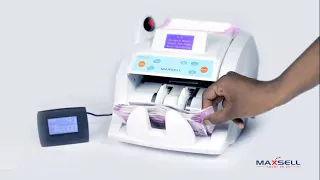 Cash counting machine Demo and Repair -Tridev computers maxsell cash counting machine sales &service