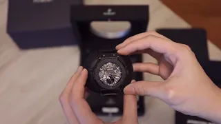 Unboxing the Hublot Classic Fusion Aerofusion Moonphase Black Magic 45mm 517.CX.0170.LR