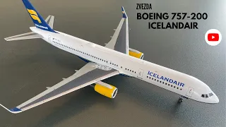 Boeing 757-200 / Zvezda / 1:144 Scale / Icelandair / How to build / Painting Process