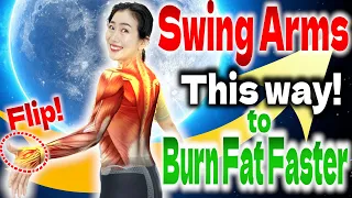 Swing Arms This Way to Boost Metabolism, Remove Back Pain and Create Beautiful Younger Looking Back