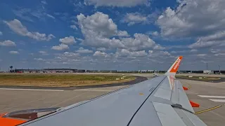 Start in BER 25L Runway | Berlin Brandenburg Airport | easyJet | Starting Aircraft | Takeoff [4K]