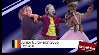 Junior Eurovision 2005 | My Top 16