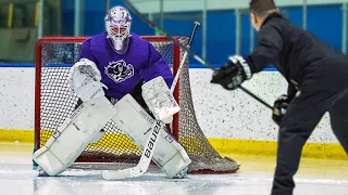 Full Goalie Skate with Pro Goalie Coach | Pasco Valana |