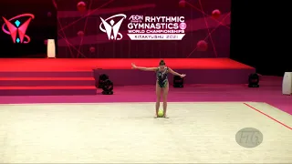 SALOS Anastasiia (BLR) - 2021 Rhythmic Worlds, Kitakyushu (JPN) - Qualifications Ball