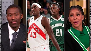 NBA on TNT crew reacts to Raptors vs Bucks Highlights | January 17, 2023