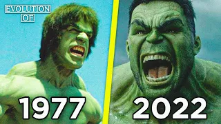 Evolution of HULK Movies And TV (1977 - 2022)