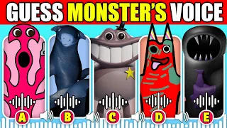 IMPOSSIBLE 🔊 Guess the MONSTER'S VOICE | GARTEN OF BANBAN 7 | Syringeon, Sheriff Toadster