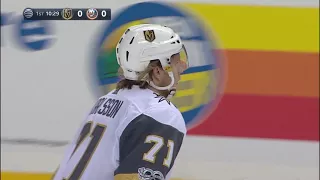 Karlsson's shorthanded tally (10/30/2017 VGK vs. NYI)