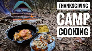 Thanksgiving While Camping: Dutch Oven Cooking