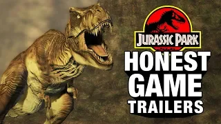 JURASSIC PARK GAMES Feat. Jeff Goldblum (Honest Game Trailers)