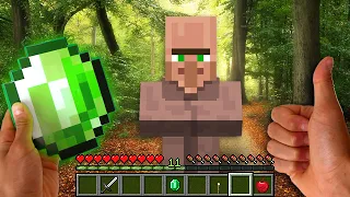 HO TROVATO UN VILLAGER DI MINECRAFT NELLA VITA REALE