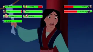 Mulan (1998) Final Battle with healthbars (Edited By @GabrielDietrichson)