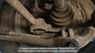 Замена задних сайлентблоков рычагов на Хундай Туксон 4WD