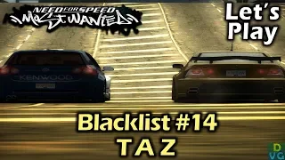 NFS Most Wanted | Let's Play - Blacklist #14 - Taz