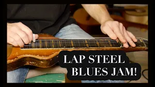 LAP STEEL BLUES JAM (Gibson BR-3)