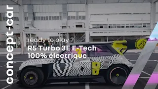 un véhicule conçu pour le drift | R5 Turbo 3E E-Tech 100% électrique