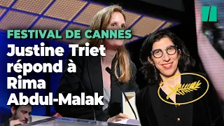 Justine Triet s’explique, Rima Abdul Malak persiste : « un fond idéologique d’extrême gauche »