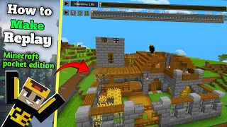 How to make REPLAY Minecraft pe (BEST MOD!)