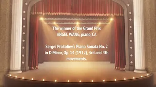 The winner of the Grand Prix ANGEL WANG, piano, CA - 2