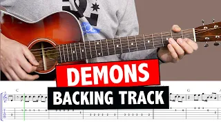 Demons - Imagine Dragons // Guitar Tutorial (BACKING TRACK)