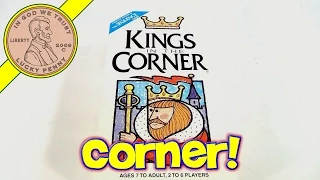 How To Play The Game Kings In The Corner #6000, 1996 Jax Games - Play Your Cards Solitaire Fashion