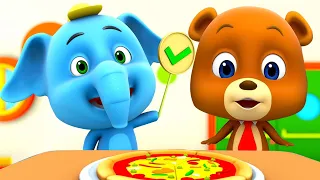 It's Pizza Time Funny Video & More Cartoons for Kids