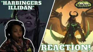 HIS ARMY IS SICK! "HARBINGERS ILLIDAN" REACTION | World of Warcraft