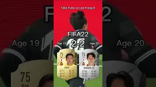 Take Kubo vs Lee Kang-in【FIFA OVR Compilation】久保建英vsイガンイン