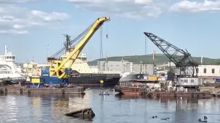 "Арктика. Лед тронулся". Подъем корабля