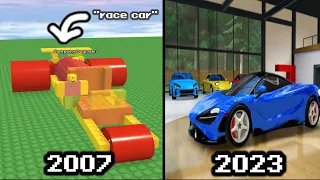 The History of ROBLOX Racing Games (2004 - 2024)