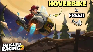 CHANCE TO GET HOVERBIKE IN FREE!! 😍 NEW EVENT hovE'r"2024 GAMEPLAY- Hill Climb Racing 2