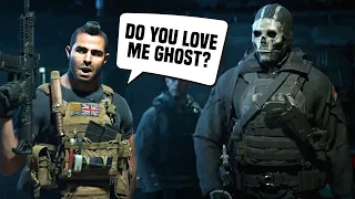 Ghost and Soap All Dialogue Choices & Banter - CALL OF DUTY: MODERN WARFARE 2