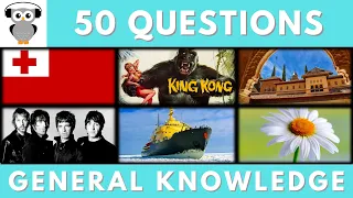 General Knowledge Quiz Trivia | 50 Questions | Do You Know | Pub Quiz #quiz #trivia