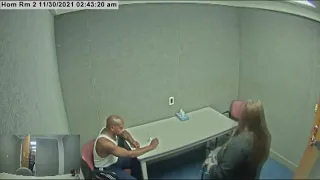 Raw video of police interview of Otis Anderson's father, charged with the football star's murder