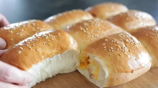 The most delicious ham and cheese bread recipe