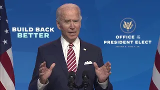 President-elect Joe Biden warns President Trump delaying transition could cost lives due to coro...