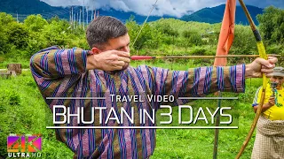 【4K】Visiting Bhutan - The Kingdom of Happiness | 2020 | UltraHD Travel Video