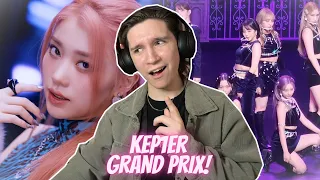 DANCER REACTS TO Kep1er 케플러 l 'Grand Prix' M/V & Live Stage