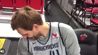 Luka doncic roasts dirk nowitzki “your so old”