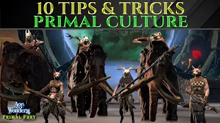 10 OP TIPS FOR PRIMAL CULTURE - Primal Fury AGE OF WONDERS 4