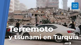 Terremoto en Turquía deja impactantes imágenes