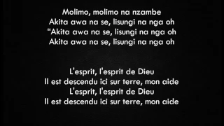 Moise Mbiye - Molimo Paroles lingala/français