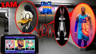 DONT PLAY THE SPACE JAM GAME AT 3AM OR CURSED LEBRON JAMES.EXE DAFFY DUCK & BUGS BUNNY.EXE APPEAR