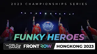 Funky Heros I 1st Place Junior Team Division | World of Dance Hong Kong 2023 | #wodhongkong23